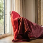 Luna Bueno Throw Bordo Kırmızı TV Battaniyesi