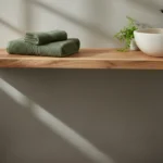 Luna Bueno 2'li El & Yüz Havlusu Haki Yeşili - Görsel 3