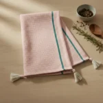 Luna Bueno Mutfak Havlusu Pembe - Görsel 3