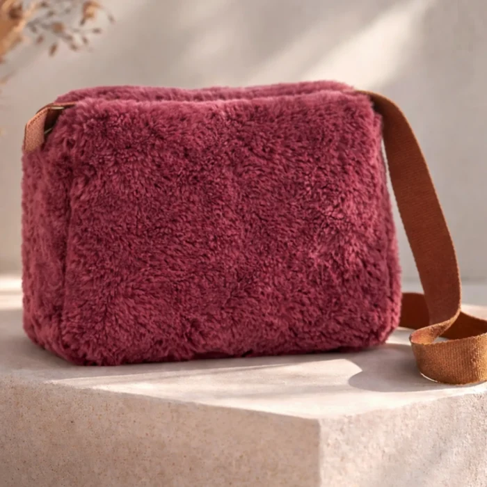 Luna Bueno Throw Bordo Gri TV Battaniyesi - Görsel 3