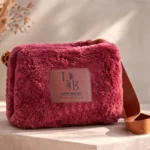 Luna Bueno Throw Bordo Gri TV Battaniyesi - Görsel 2