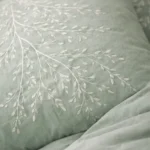 Luna Bueno Sage Garden Çift Kişilik Soft Nakışlı Nevresim Seti - Görsel 2