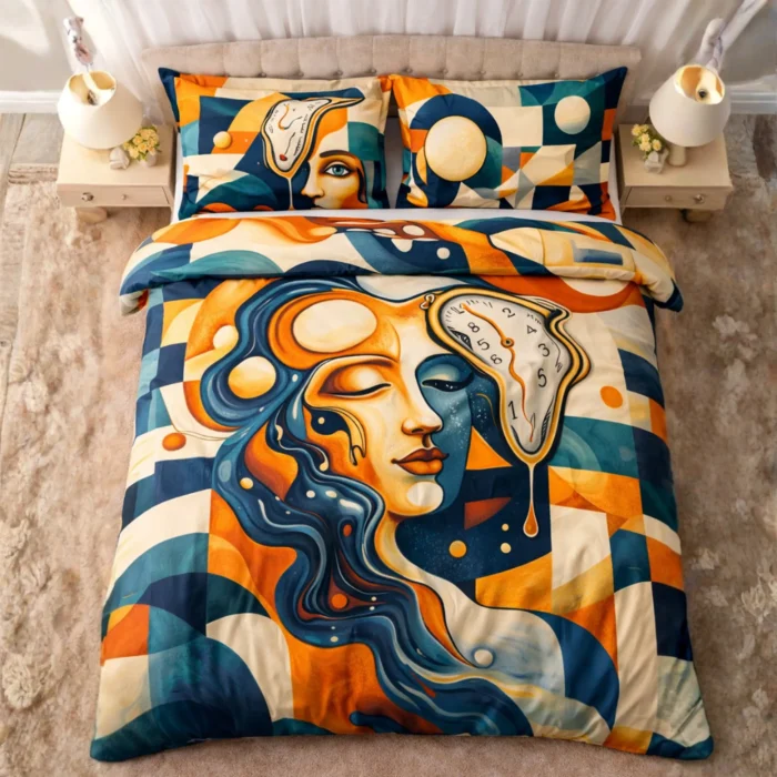 Luna Bueno Surreal Dreams Çift Kişilik Nevresim Takımı - Görsel 3