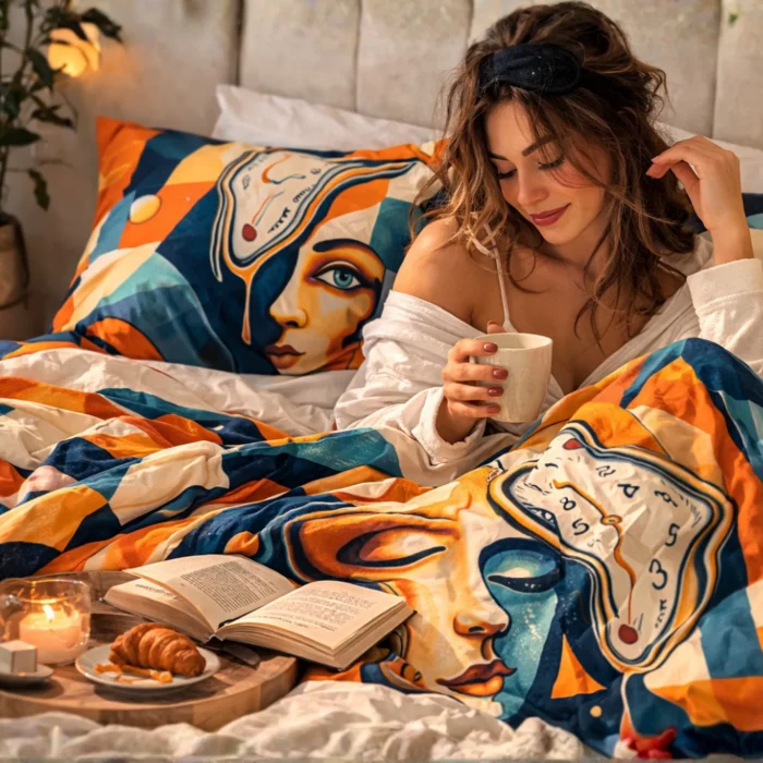 Luna Bueno Surreal Dreams Çift Kişilik Nevresim Takımı - Görsel 2
