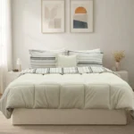 Luna Bueno Sherpa Comforter Çift Kişilik Uyku Seti Krem