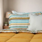Luna Bueno Sherpa Comforter Çift Kişilik Uyku Seti Turuncu - Görsel 3