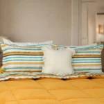 Luna Bueno Sherpa Comforter Çift Kişilik Uyku Seti Turuncu - Görsel 2