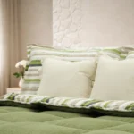 Luna Bueno Sherpa Comforter Çift Kişilik Uyku Seti Yeşil - Görsel 2