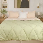 Luna Bueno Golden Quilt Çift Kişilik Pike Takımı & Yatak Örtüsü - Görsel 2