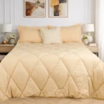 Luna Bueno Golden Quilt Çift Kişilik Pike Takımı & Yatak Örtüsü
