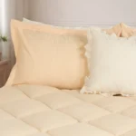 Luna Bueno Golden Quilt Çift Kişilik Pike Takımı & Yatak Örtüsü - Görsel 3