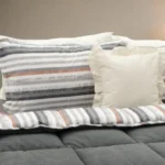 Luna Bueno Sherpa Comforter Tek Kişilik Uyku Seti - Antrasit - Görsel 3