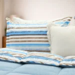 Luna Bueno Sherpa Comforter Tek Kişilik Uyku Seti - Mavi - Görsel 4