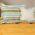Luna Bueno Sherpa Comforter Tek Kişilik Uyku Seti - Turuncu - Görsel 3