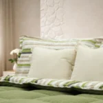Luna Bueno Sherpa Comforter Tek Kişilik Uyku Seti - Yeşil - Görsel 3