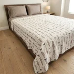 Luna Bueno Siyah Fiyonk Çift Kişilik Pike 200x230
